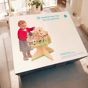 🆕 baby toddler Manhattan Toy Tree Top Adventure Activity Center Montessori wood